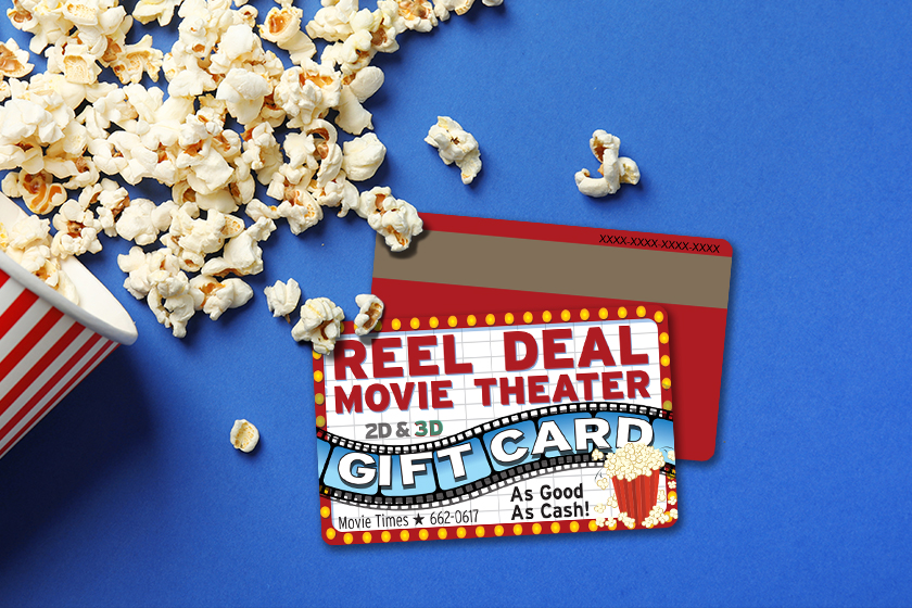 Reel Deal Movie Theater Gift Cards