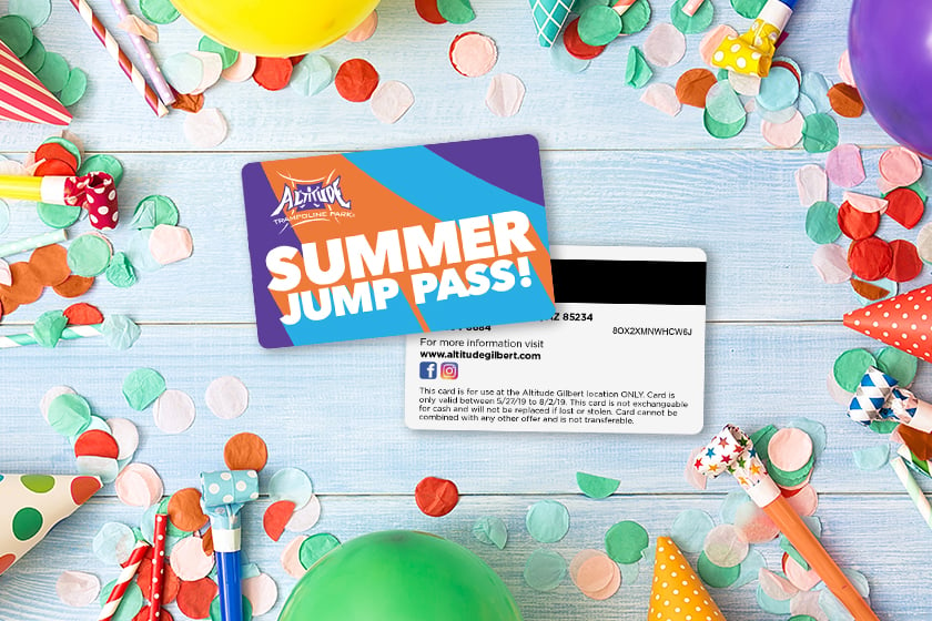 Altitude Trampoline Park Summer Jump Pass