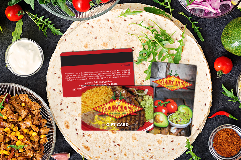 Garcia's Mexican Restaurant Gift Cards