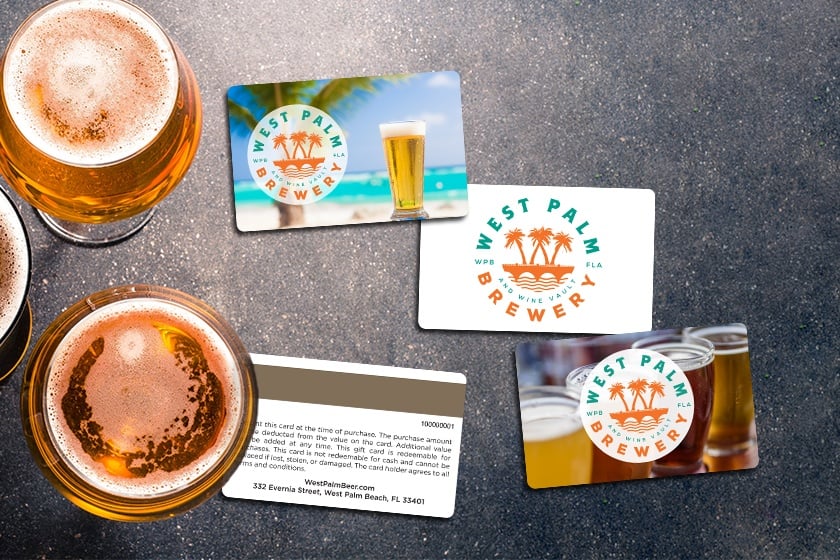 West Palm Brewery Gift Cards