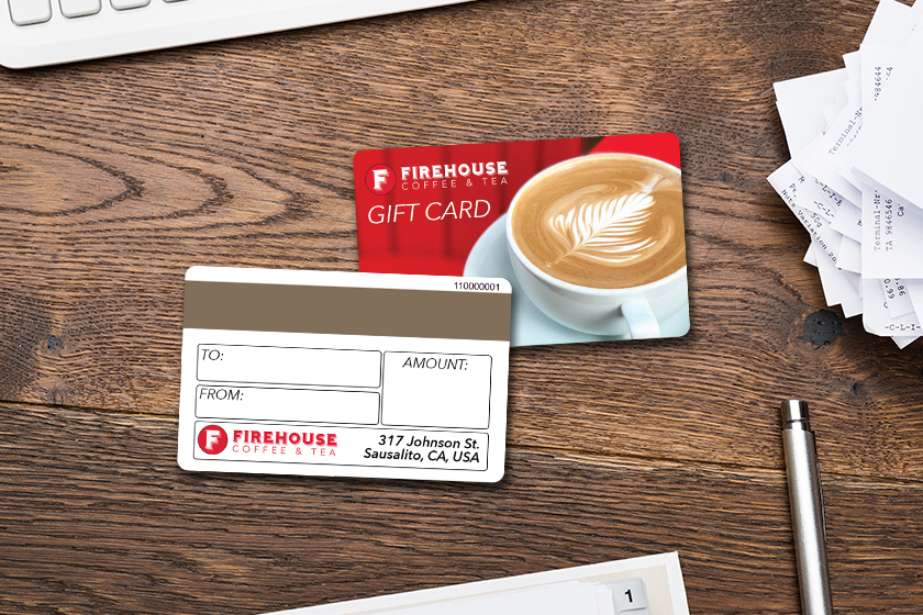 Firehouse Coffee & Tea Gift Cards