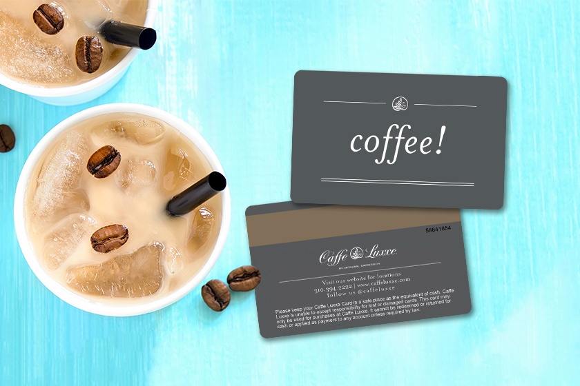 Caffee Luxxe Coffee Shop Gift Cards