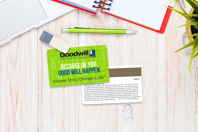 Goodwill Industries of Arkansas Gift Cards