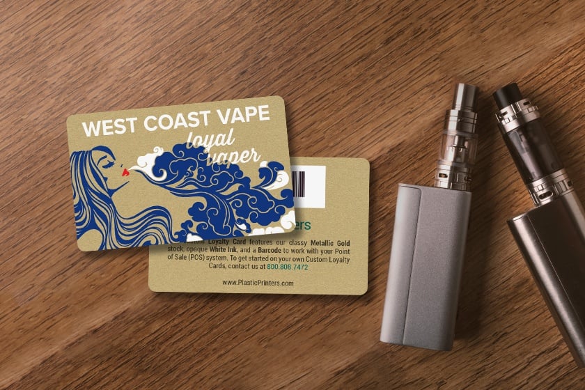 West Coast Vape Loyal Vaper Cards