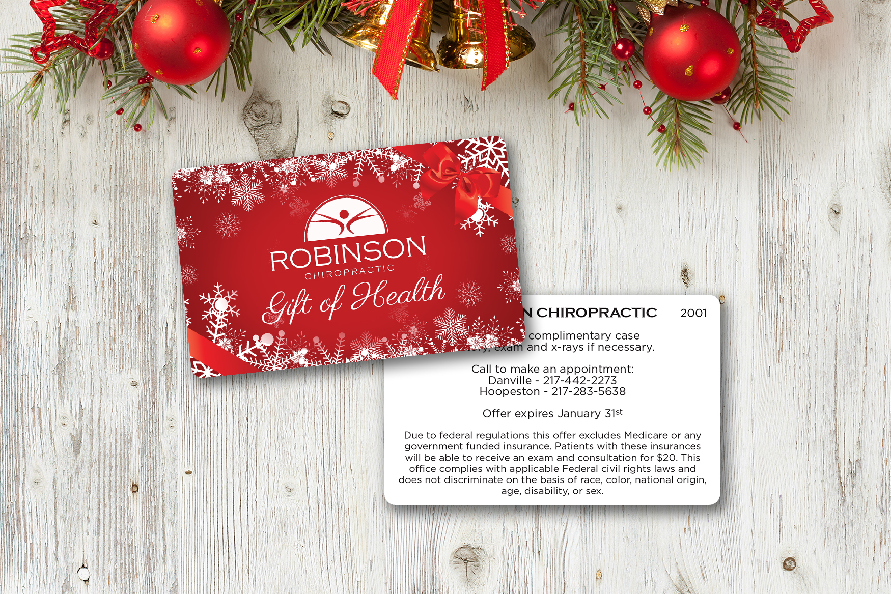 Robinson Chiropractic Gift Cards