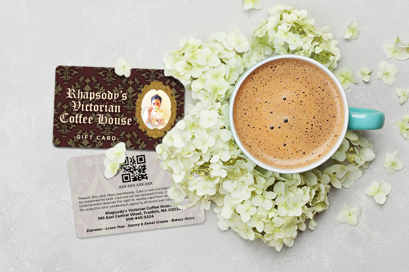 Rhapsody's Victorian Coffee House Gift Cards