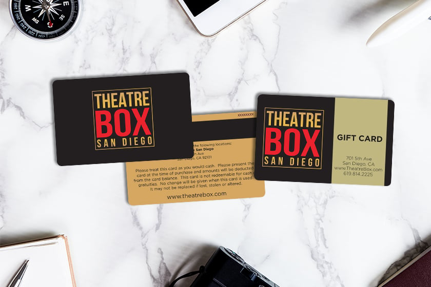 Theatre Box San Diego Gift Cards