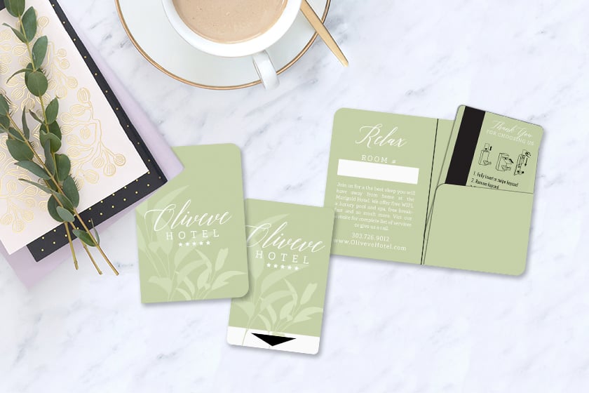 Hotel Key Card Template