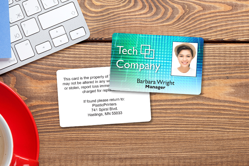 Tech Company Employee ID Cards