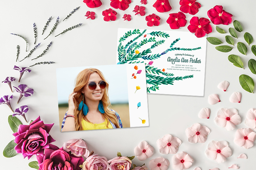 Amelia Ann Parker Graduation Invitations