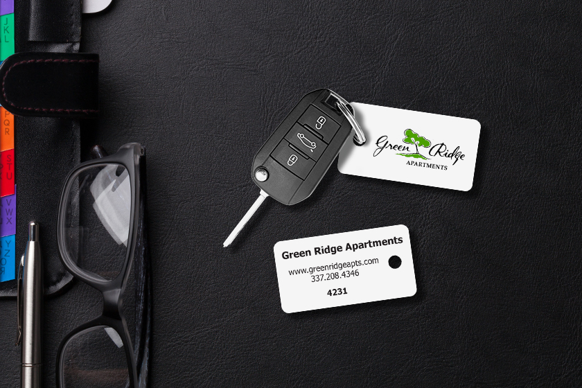 Green Ridge Apartments Resident Key Tags