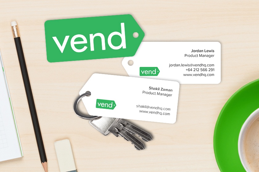 Vend Price Tag Shaped Key Tags