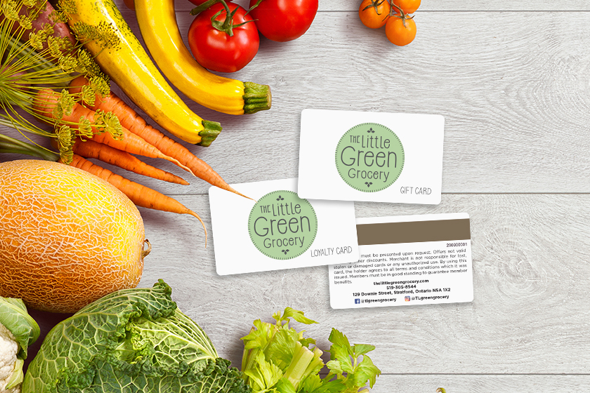 The Little Green Grocery Gift Cards and Loyalty Cards