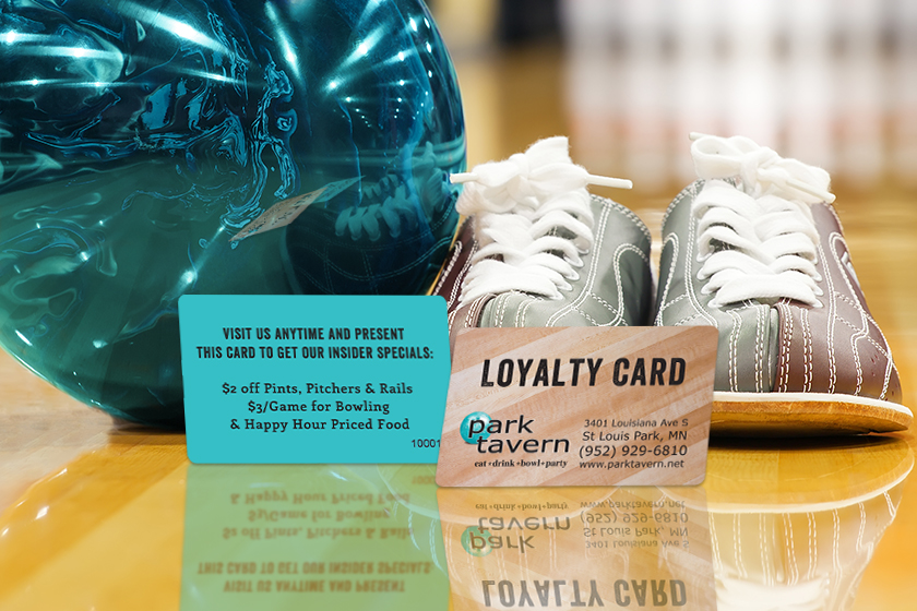 Park Tavern Loyalty Cards