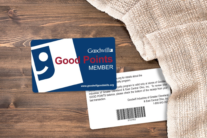 Goodwill Good Points Member Cards