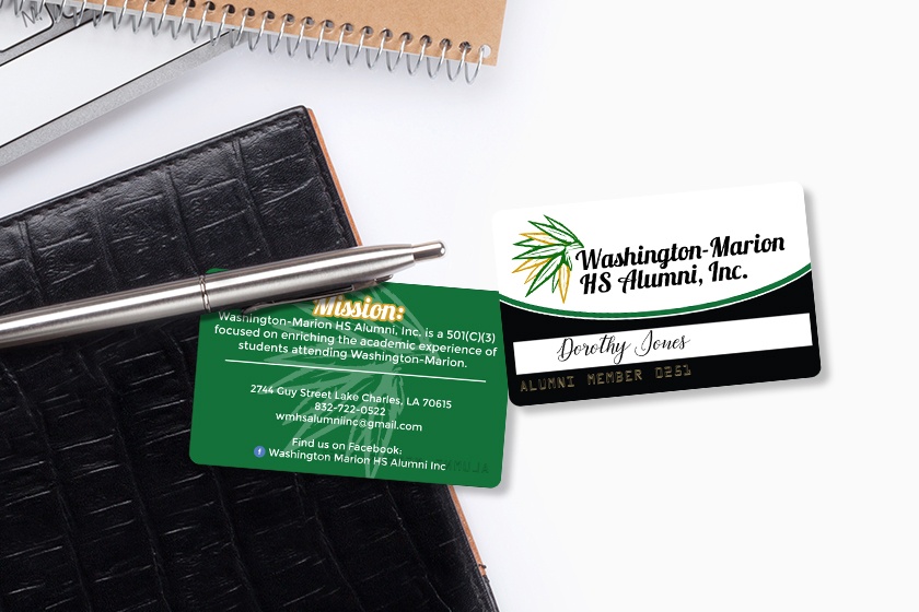 Washington-Marion High School Alumni Membership Card