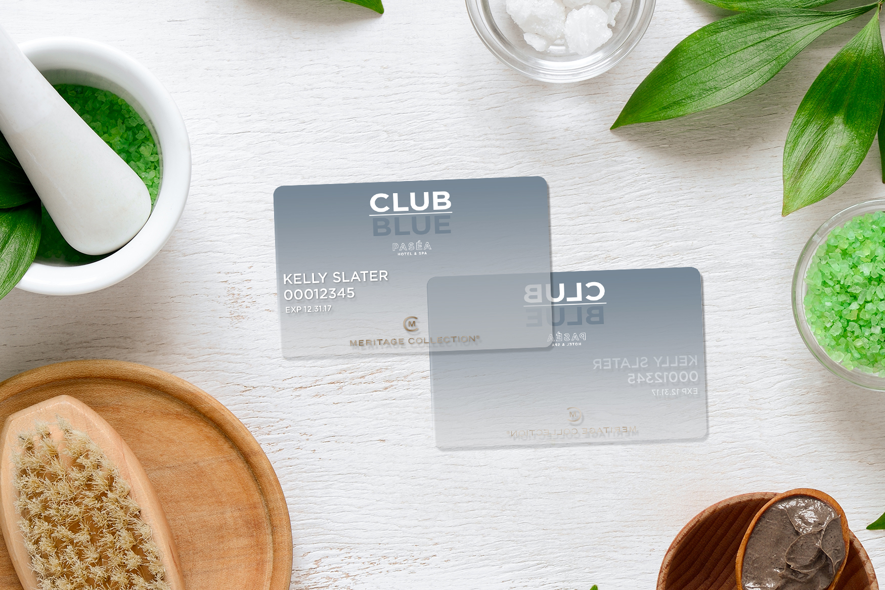 Club Blue Pasea Hotel & Spa Membership Card