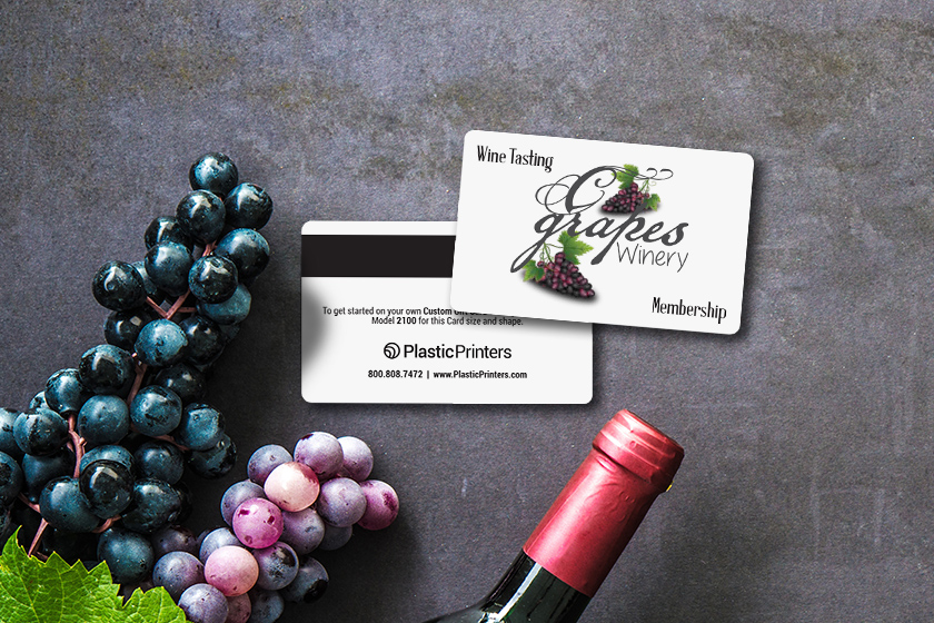 C Grapes Winery Wine Tasting Membership Cards