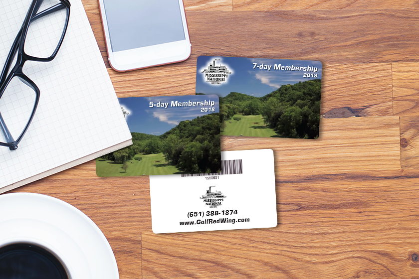 Mississippi National Golf Links Membership Cards