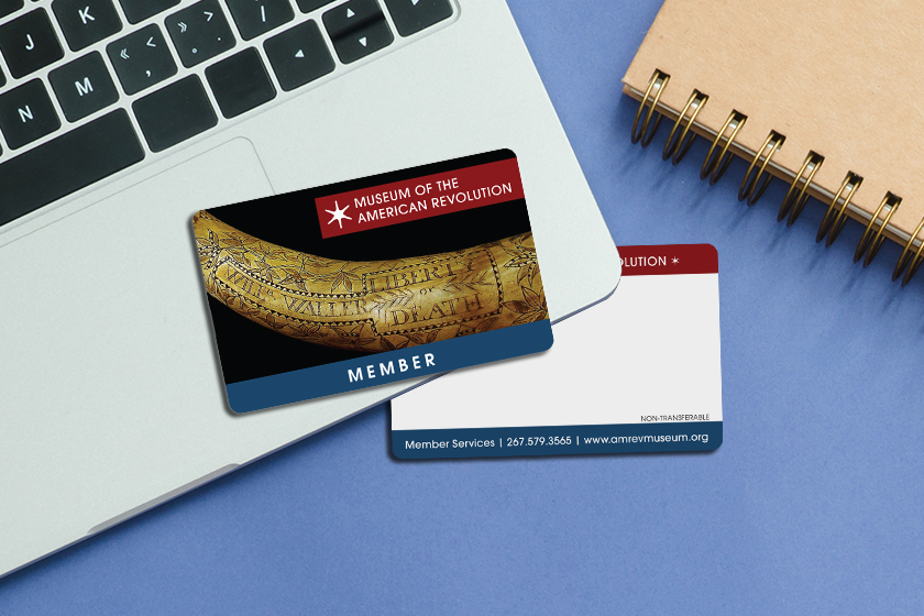 Museum of the American Revolution Member Cards