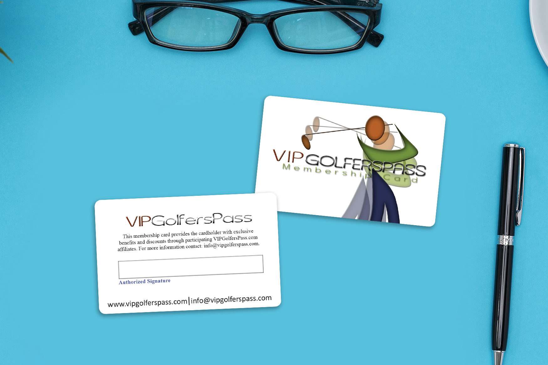 VIP Golfers Pass Membership Cards