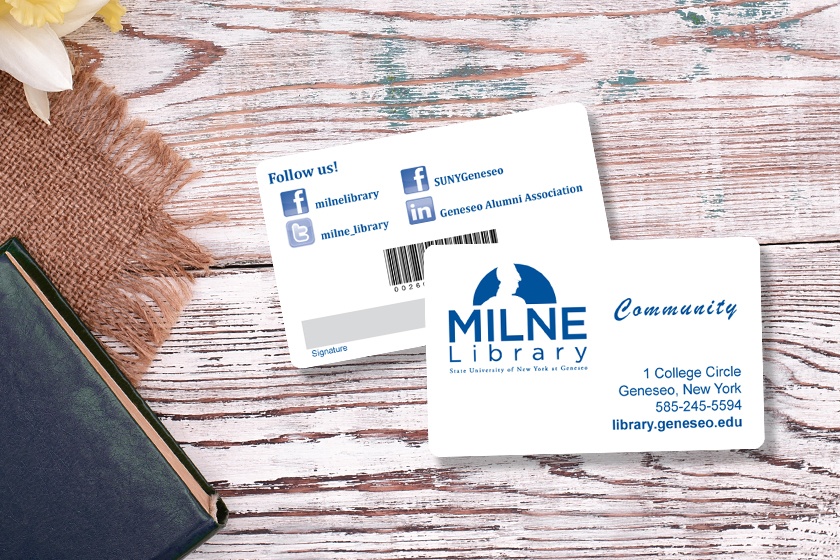 Milne Library Cards