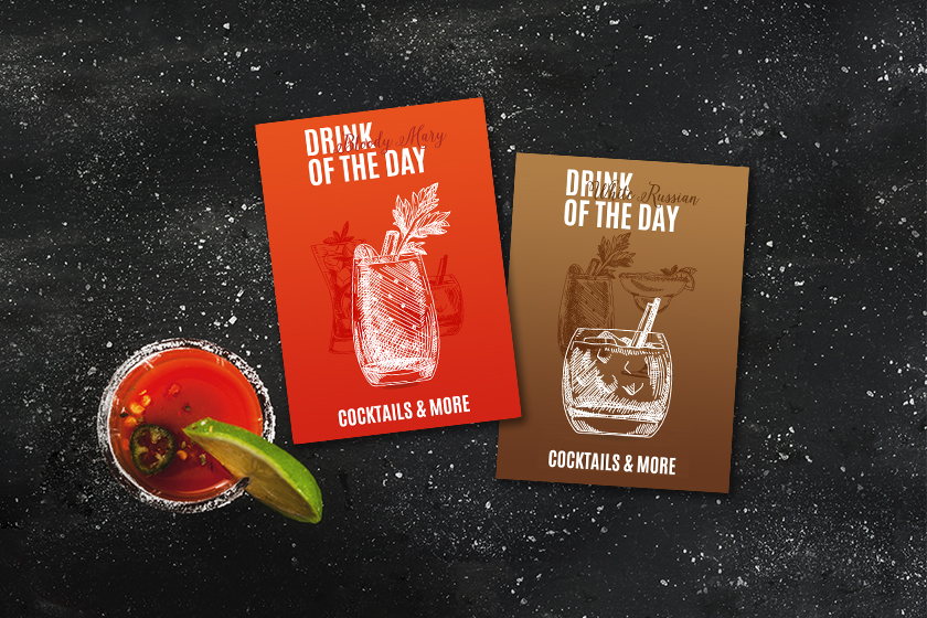 Drink of the Day Cards