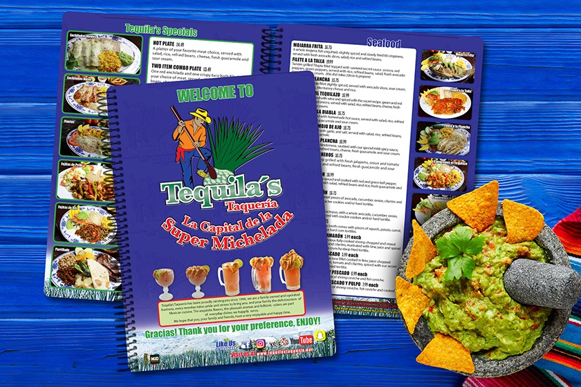 Taquila's Taqueria Menu