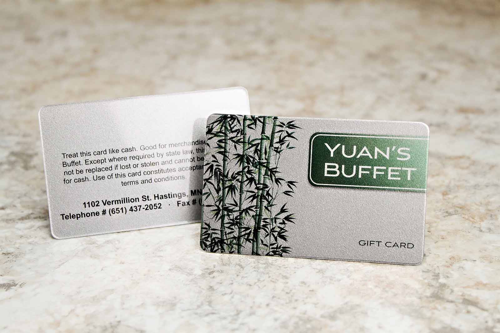 Yuan's Buffet Gift Cards