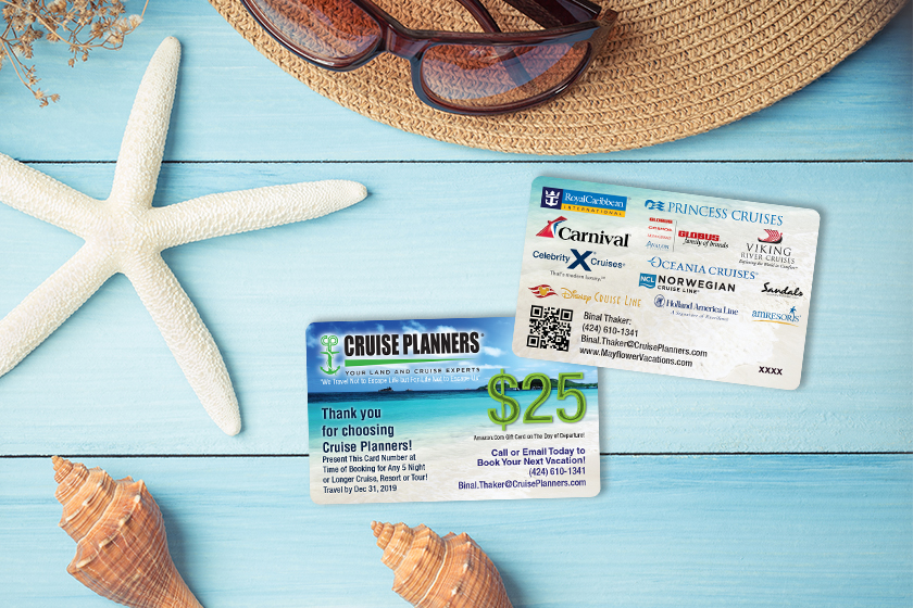 Cruise Planners Promo Cards