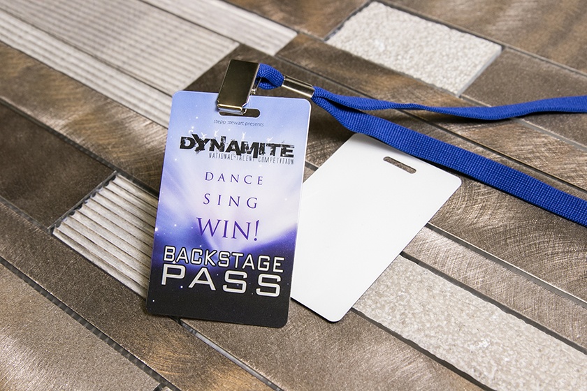 National Talent Competition Dynamite Backstage Pass