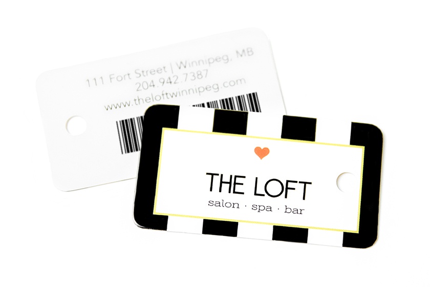 The Loft Salon Key Tags