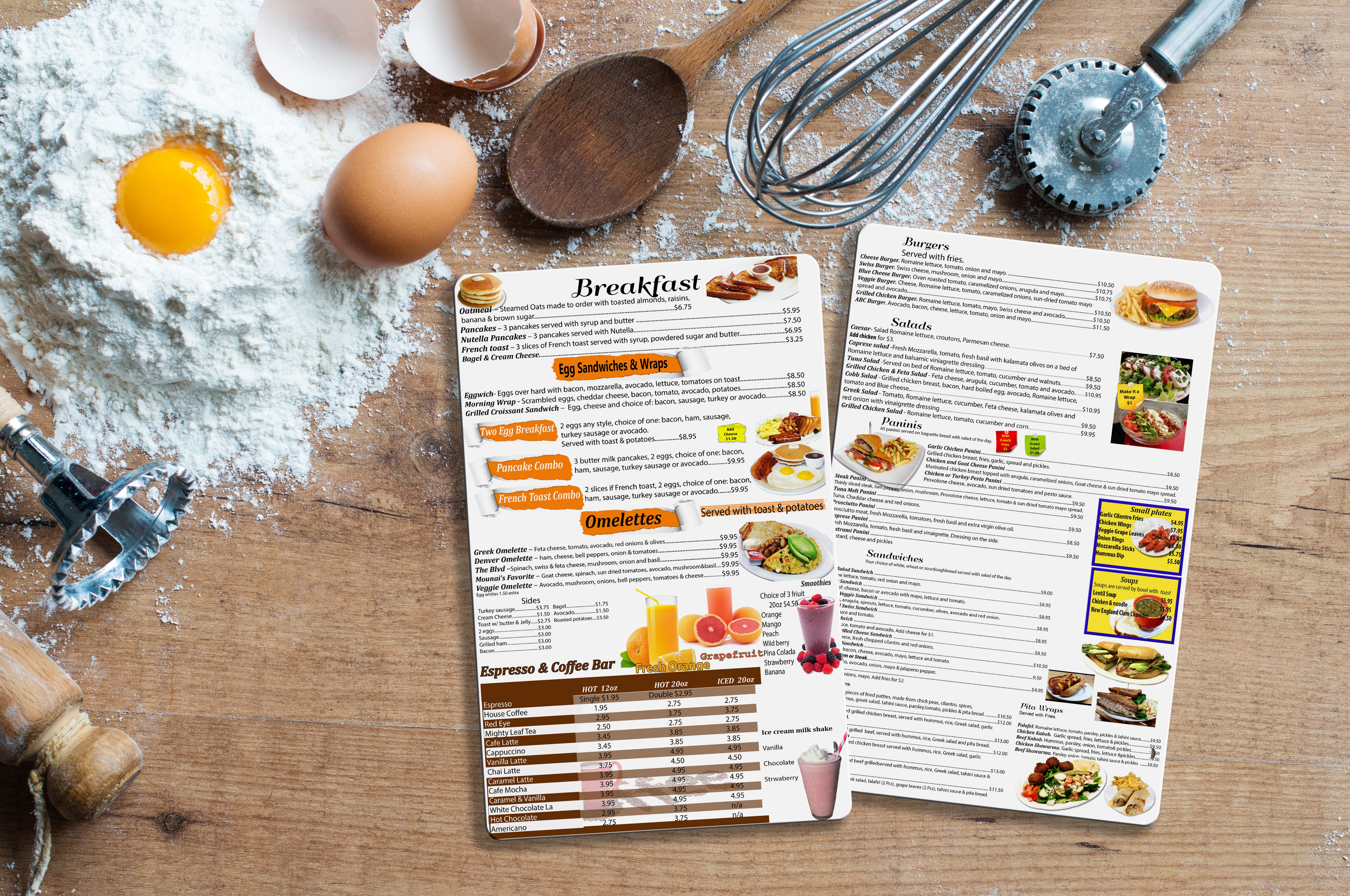 Creating A Persuasive & Impactful Restaurant Menu