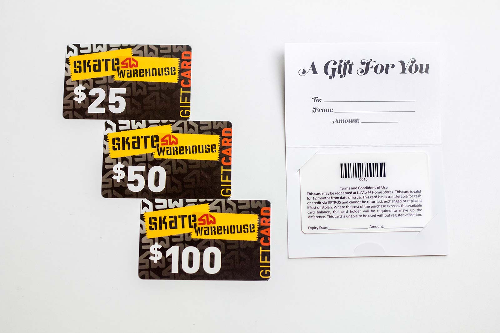 Skate Warehouse Gift Cards